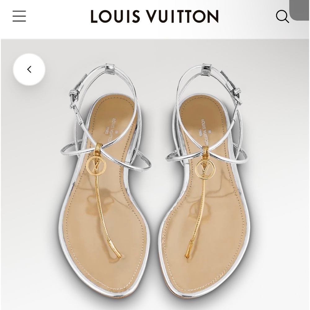 Louis Vuitton sunseeker thong sandals dust bags not included !